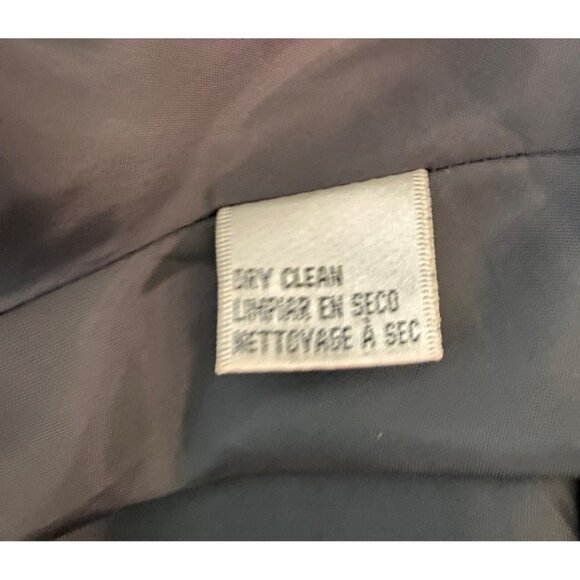 Evan-Picone Black Sleeveless Dress V-Neck Beaded Size 16 - Picture 5 of 9